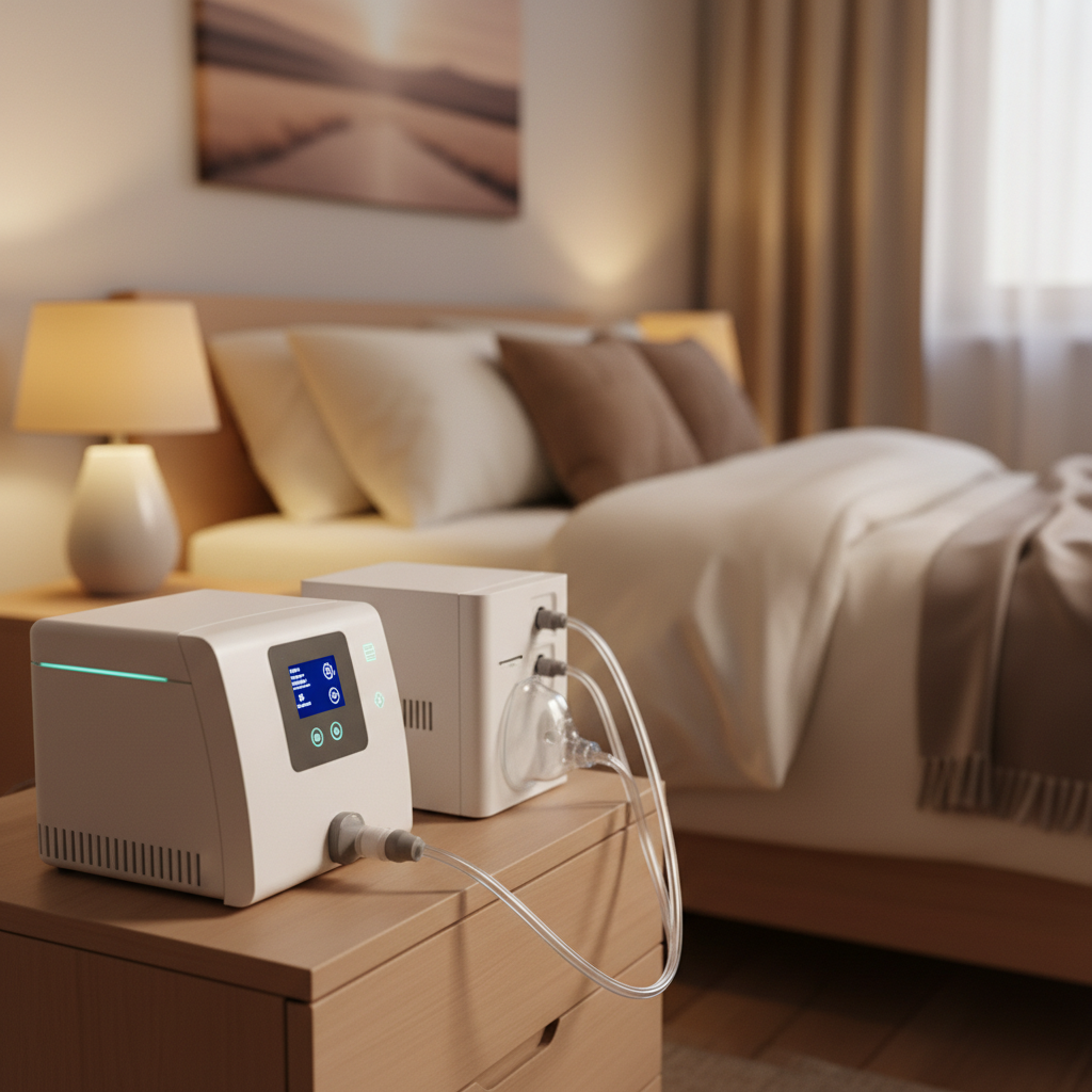 Family supporting an aging parent at home
